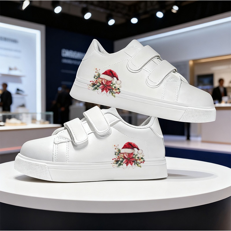 女童白色运动鞋