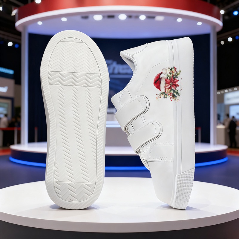 女童白色运动鞋