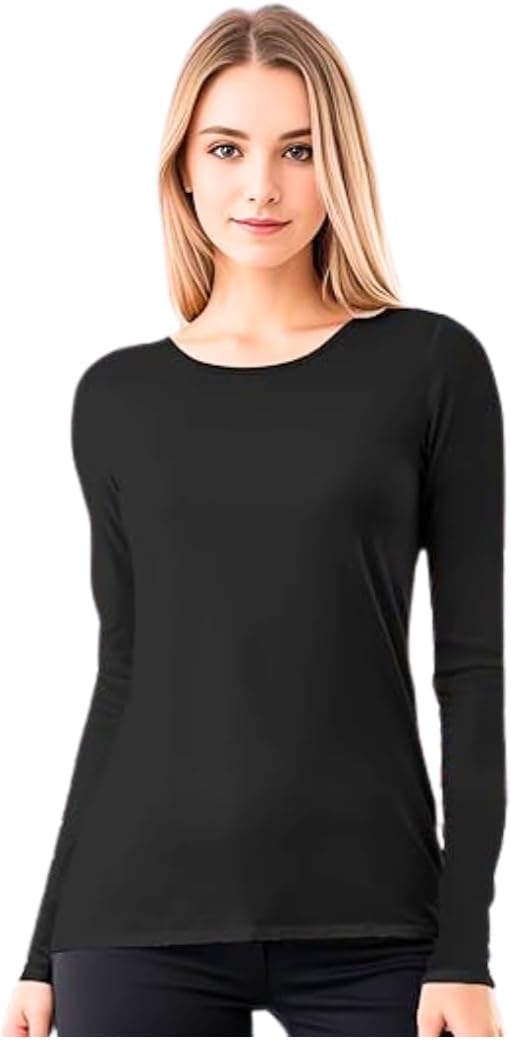 Blusa Térmica Manga Longa Feminina Peluciada Inverno